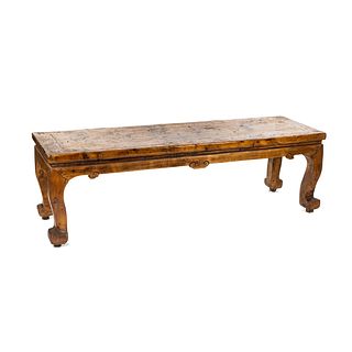 Antique Chinese Elm Altar or Coffee Table