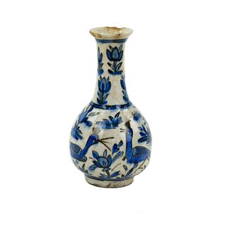 Chinese Antique Blue and White Bottle Vase