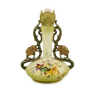 Antique Ernst Wahliss Turn Teplitz Vase #6401