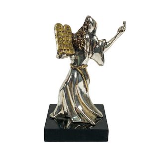 Moses Sterling Silver Figurine