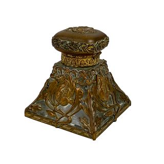 French Floral Overlay Inkwell