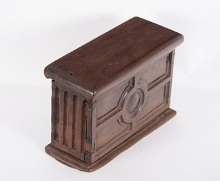 Box for the Holy Oils, Spanish school of the 17th century