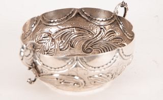 Silver cup, Portugal 19th century, hallmarks of Porto