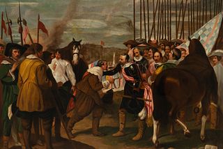 "The Surrender of Breda", follower of Diego Rodríguez de Silva y Velázquez (Seville, June 6, 1599-Madrid, August 6, 1660)