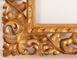 Gilt Wood Rococo Style Frame, 19th Century