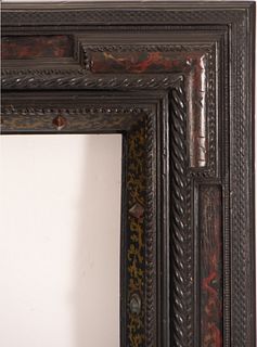 Rare Flemish Ebonized Frame, 19th century