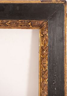 Spanish Black and Giltwood Frame, 17th - 18th centuries