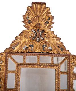 18th Century Colonial Style Cornucopia Mirror