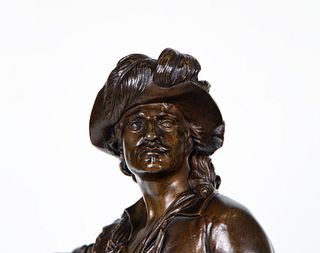 Musketeer figure, 19th century French school