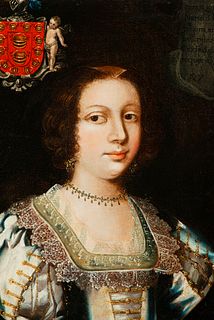 Portrait of a Noble Lady, Andalusian school of the 17th century