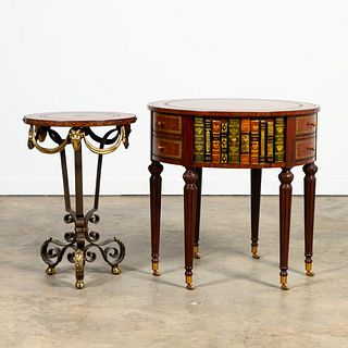 GROUP OF TWO MAITLAND SMITH CIRCULAR TABLES