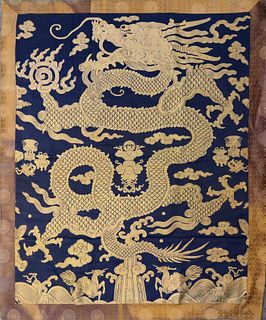 An Imperial Kesi with Dragon Pattern