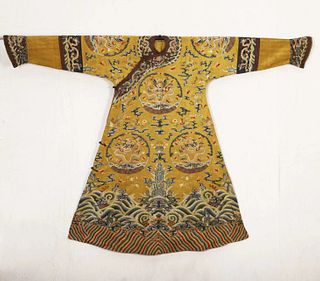 A Qing Dynasty Imperial Kesi Robe