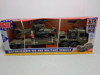 NIB GI Joe Motorized Big Rig & Military Vehicle