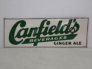 SST Canfield's Beverages sign Embossed