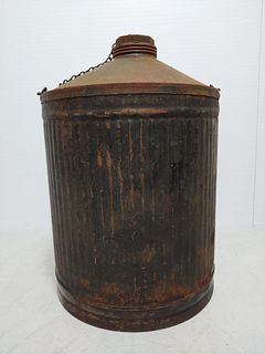 5gal Chicago & NW RY oil can