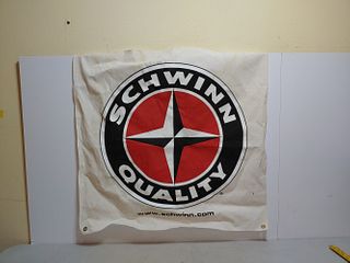 Canvas Schwinn Flag