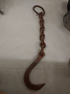 5' extremely heavy tow chain (rail car likely)?