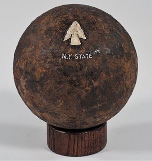 British Broad Arrow Marked Cannon Ball