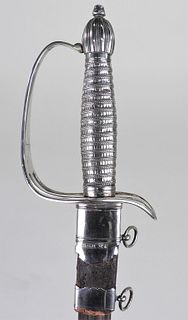 British Silver-hilted Sergeant's Sword