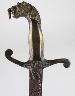 British Lion Pommel Bandsman's Sword