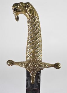 British Serpent's Head Bandsman's Sword
