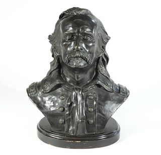 Bronze Bust of General George Armstrong Custer