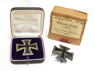 Two WWI German Iron Crosses