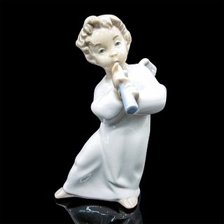 Angel with Flute 1004540 - Lladro Porcelain Figurine