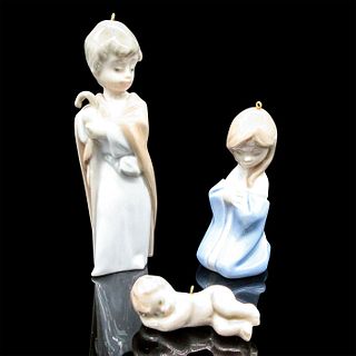 3pc Mini Holy Family 1005657 - Lladro Porcelain Ornaments