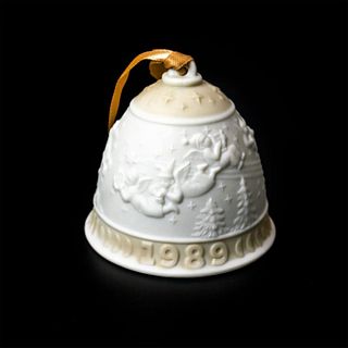 1989 Christmas Bell 01015616 - Lladro Porcelain Ornament