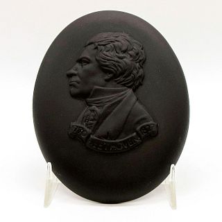Wedgwood Black Basalt Plaque, Beethoven