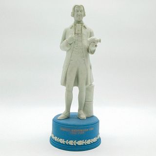Wedgwood White Jasperware Figurine, Josiah Wedgwood FRS