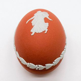 Wedgwood Terracotta Jasperware, Egg Box