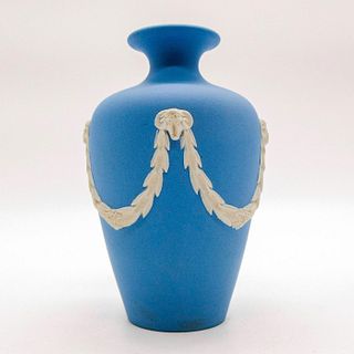 Wedgwood Blue Jasperware, Bud Vase