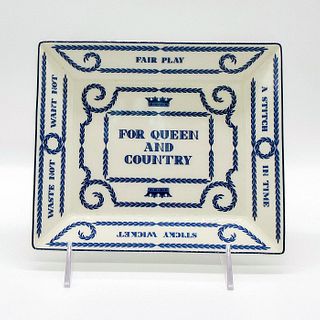 Wedgwood Tray, For Queen and Country