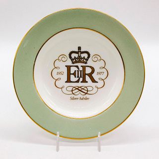 Wedgwood Bone China, Elizabeth II Silver Jubilee Coaster