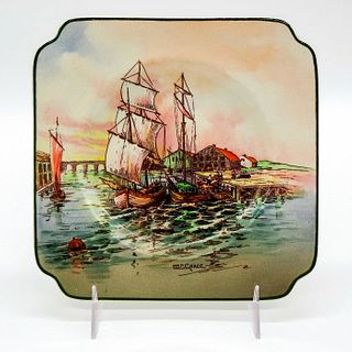 Royal Doulton Seriesware Square Tray, Home Waters D6434