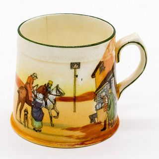Antique Royal Doulton Porcelain Coaching Days Mug E3804