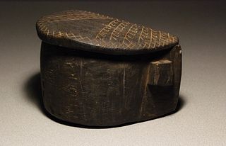 early 20th C. Tibetan Lidded Box