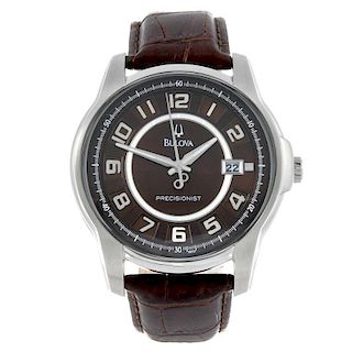 BULOVA - a gentleman's Precisionist wrist watch. Stainless steel case. Reference C877648, serial 115
