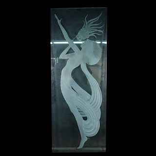 Bolae Etched Glass Panel
