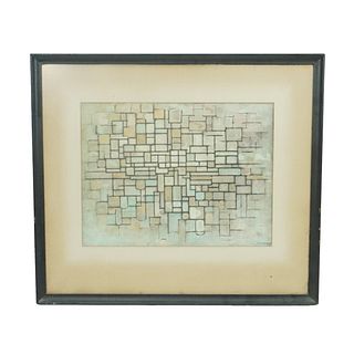 After: Piet Cornelis Mondrian (1872 - 1944)