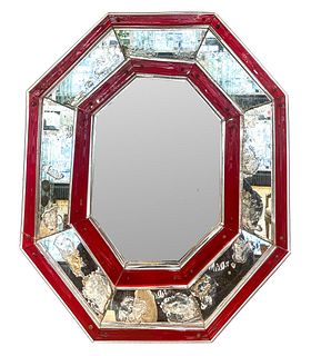 Venetian Neoclassical Revival Glass Mirror