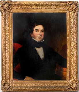 Oil on Canvas of a Gentleman, 19th C
