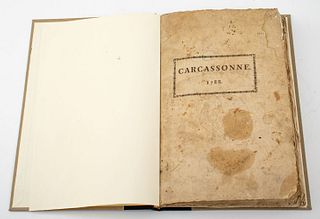 1788 Proces-Verbal for Carcassone, France
