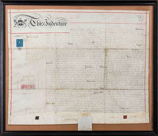 London Indenture Document, 1850