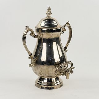 Antique F. B. Rogers Silver Plate Samovar Coffee Urn