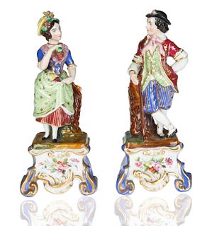 EARLY 19TH CENTURY CONTINENTAL STATUETTES