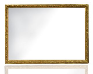 LARGE CONTINENTAL GILTWOOD MIRROR